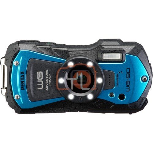 Ricoh Pentax WG-90 Digital Camera (Blue)