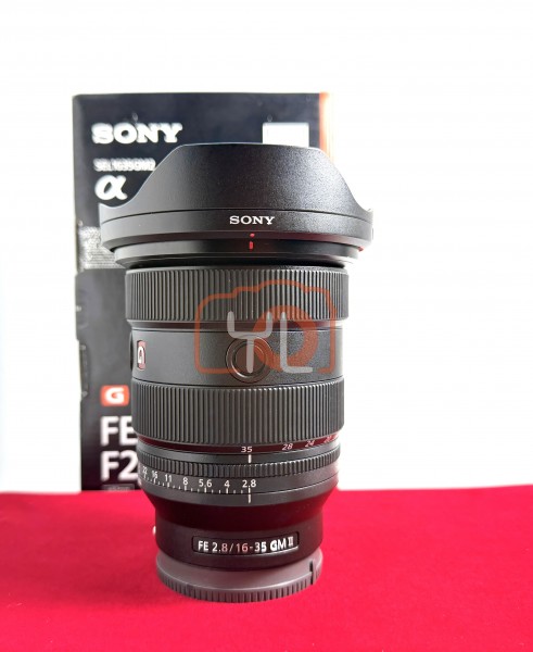 [USED-PJ33] Sony 16-35mm F2.8 GM II FE, 95% Like New Condition (S/N:1823613)