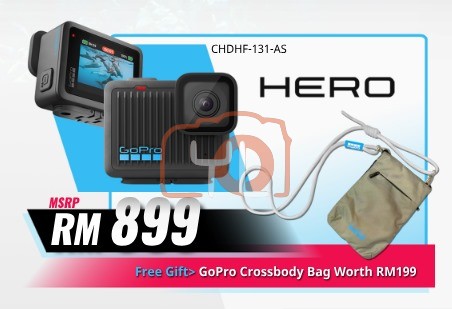 GoPro HERO Tiny 4K Compact Action Camera (June Promo)