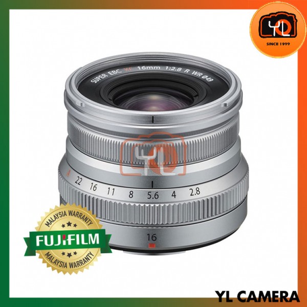 Fujifilm XF 16mm F2.8 R WR - Silver