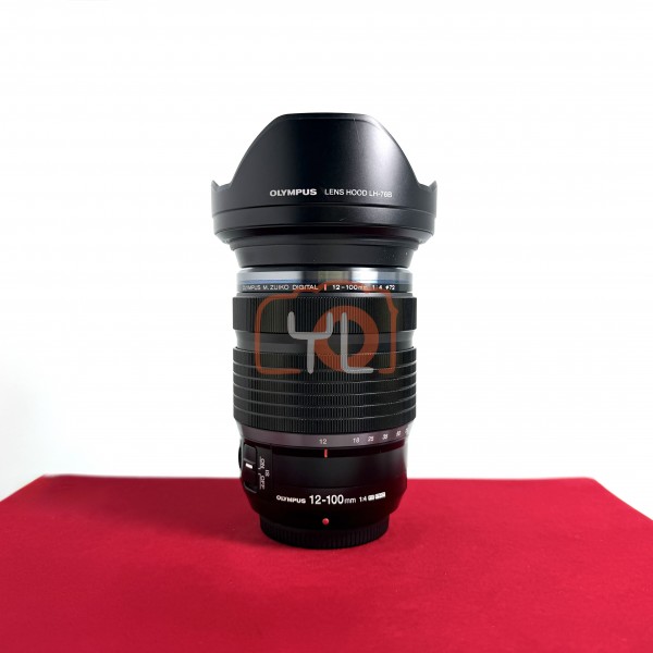 [USED-PJ33] Olympus 12-100mm F4 IS PRO M.Zuiko Digital, 95% Like New Condition (S/N:ACCA34038)