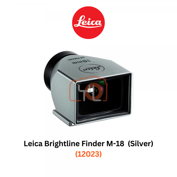 Leica Brightline Finder M-18 for 18mm M Lenses (Silver) (12023)