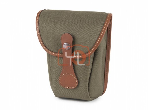 Billingham AVEA 8 Camera Pocket (Sage FibreNyte with Tan Leather Trim, 1.1L)