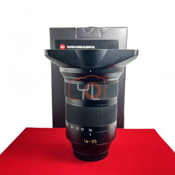 [USED-PJ33] Leica 16-35mm F3.5-4.5 Super-Vario-Elmar-SL ASPH 11177 , 90% Like New Condition (S/N:4687394)