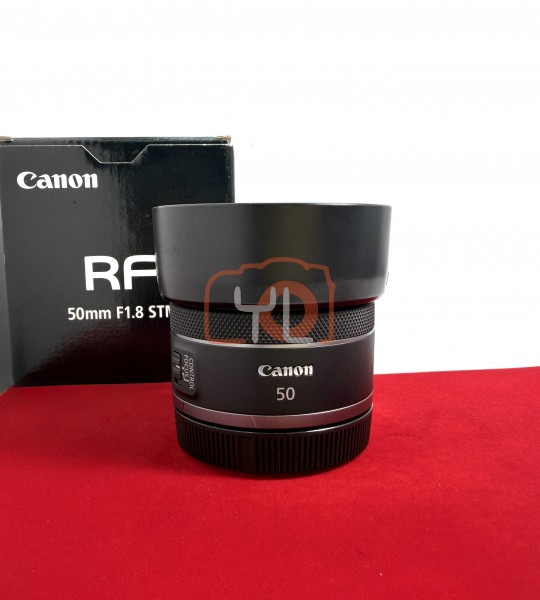 [USED-PJ33] Canon RF 50mm F1.8 STM, 90% Like New Condition (S/N:0101017031)