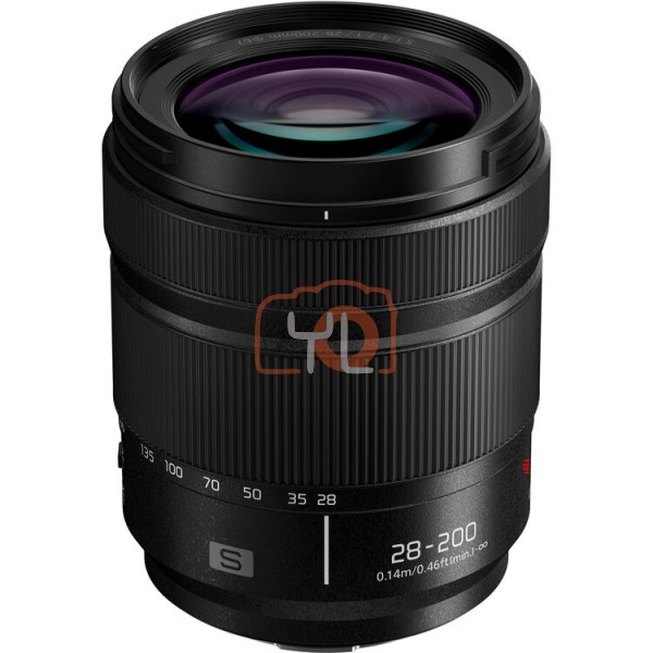 Panasonic Lumix S 28-200mm f4-7.1 MACRO O.I.S. Lens (L-Mount)