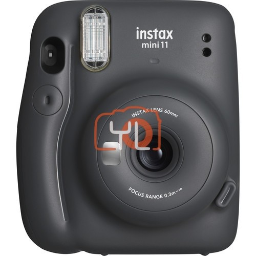 FUJIFILM INSTAX Mini 11 Instant Film Camera (Charcoal Gray) + SIngle Pack
