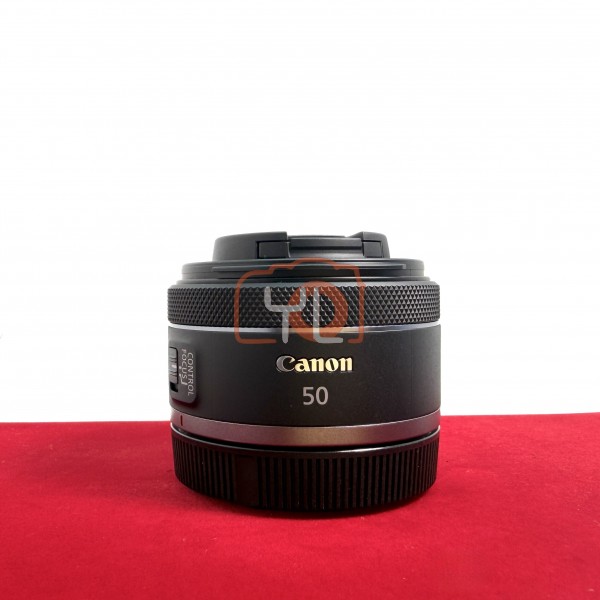 [USED-PJ33] Canon 50mm F1.8 STM RF, 95% Like New Condition (S/N:4911013641)