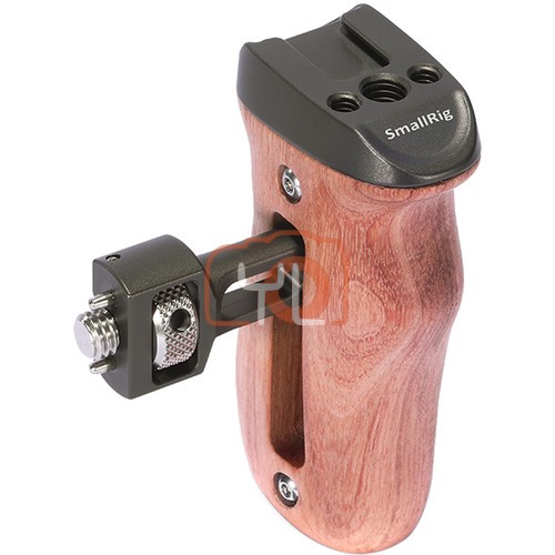 SmallRig Wooden Side Handle with ARRI-Style Mount (Dark Olive)