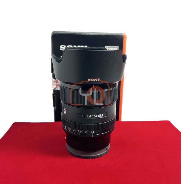 [USED-PJ33] Sony 24MM F1.4 GM FE ,95% Like New Condition (S/N:1803854)
