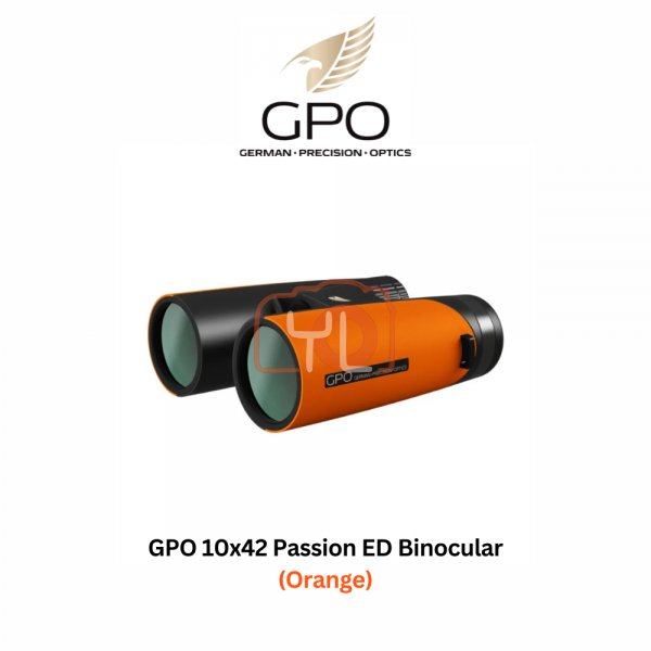 GPO 10x42 Passion ED Binocular (Orange)