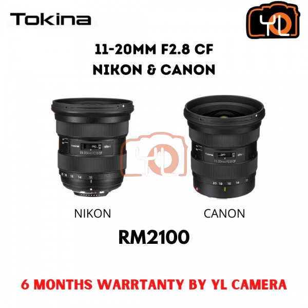 Tokina atx-i 11-20mm f2.8 CF Lens for Nikon F