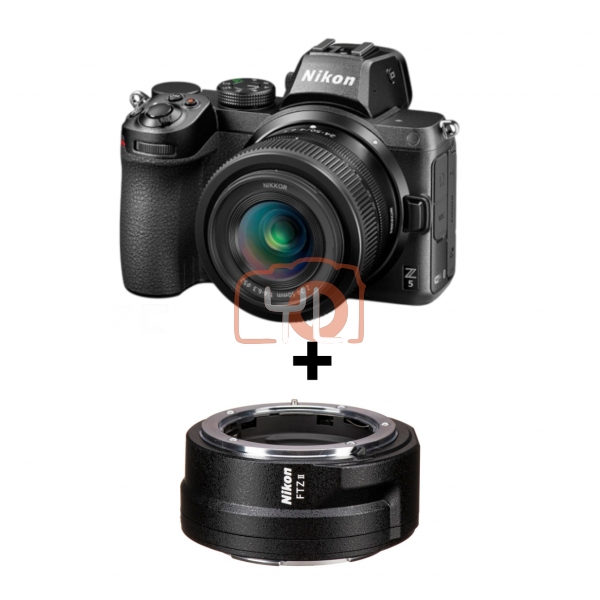 Nikon Z5 II Mirrorless Camera with 24-50mm f/4-6.3 Lens + FTZ II Adapter  ( EN-EL15C Battery - Online email to service@futuromic.com )