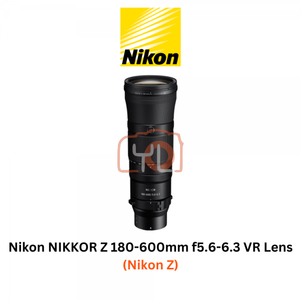 Nikon NIKKOR Z 180-600mm f5.6-6.3 VR Lens (Nikon Z)
