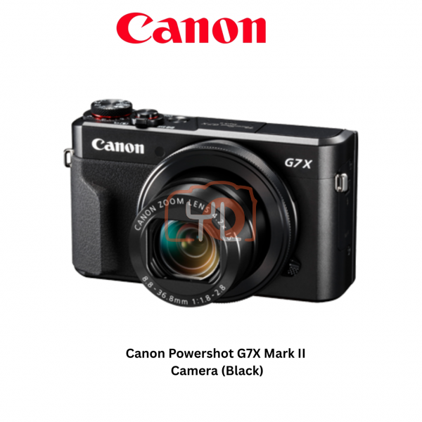 Canon POWERSHOT G7X Mark III (Black)