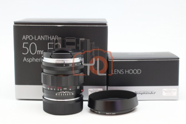 [USED] Voigtlander 50MM F2 APO-Lanthar ASPH VM For Leica M Mount 99% LIKE NEW CONDITION SN:07212247