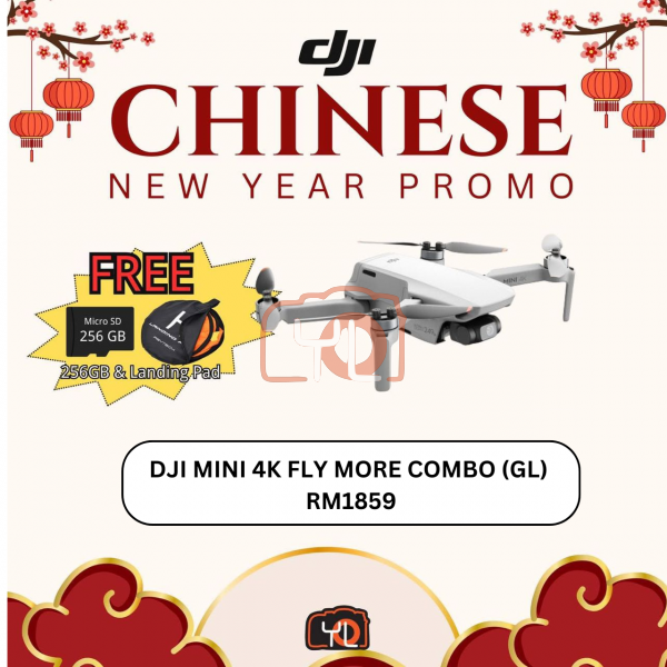 DJI Mini 4K Drone Fly More Combo