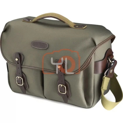 Billingham* Hadley Pro 2020 Camera Shoulder Bag (Sage FibreNyte with Chocolate Leather)