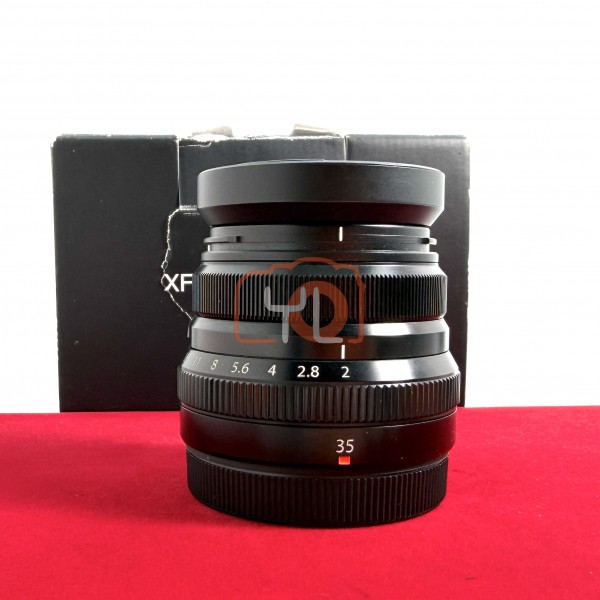 [USED-PJ33] Fujifilm 35mm F2 WR XF, 95% Like New Condition (S/N:2BA04178)