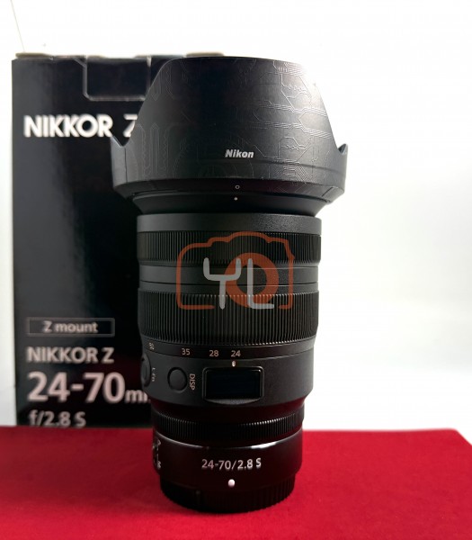 [USED-PJ33] Nikon 24-70mm F2.8 S Z, 95% Like New Condition (S/N:20122780)