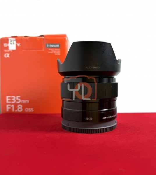[USED-PJ33] Sony 35mm F1.8 OSS SEL E-Mount , 95% Like New Condition (S/N:2303704)