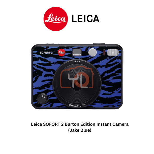 Leica SOFORT 2 Burton Edition Instant Camera (Jake Blue)