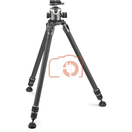 Gitzo Systematic Series 3 Carbon Fiber Tripod with Arca-Type Series 4 Center Ball Head with Lever Release