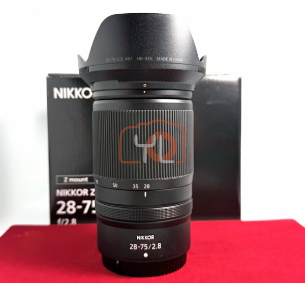 [USED-PJ33] Nikon 28-75mm F2.8 Z ,95% Like New Condition (S/N:20050412)