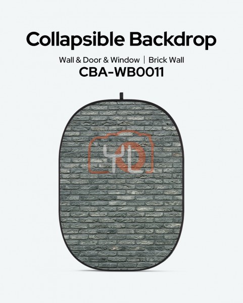 Godox CBA-WB0011 Brick Wall Collapsible Backdrop