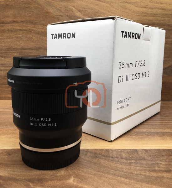 [USED @ YL LOW YAT]-Tamron 35mm F2.8 Di III OSD Lens For Sony E-mount,98% Condition Like New,S/N:002985