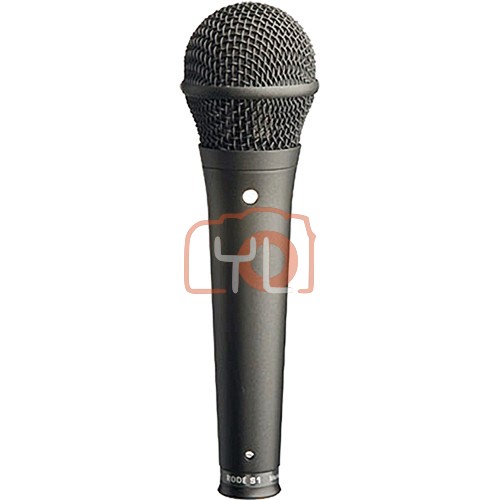 Rode S1 Supercardioid Condenser Handheld Microphone (Black)