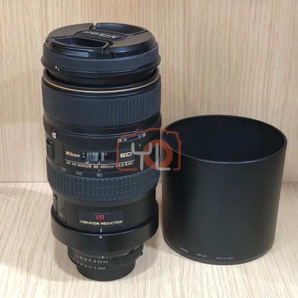 [USED-LowYat G1] Nikon 80-400mm F4.5-5.6 ED VR Lens , 95% LIKE NEW CONDITION, SN:451538