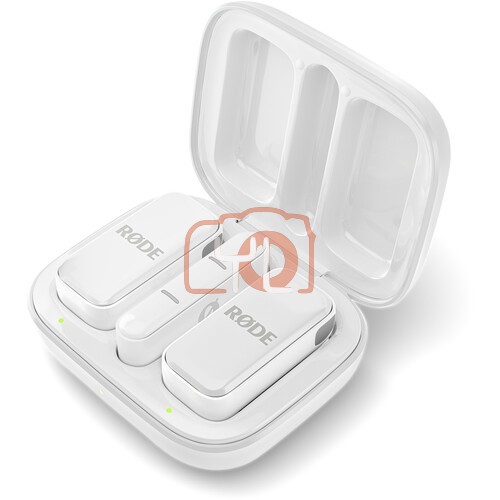 RODE Wireless Micro 2-Person Ultracompact Wireless Microphone System with Lightning Connector (2.4 GHz, White)