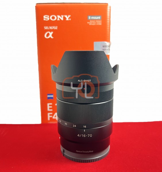 [USED-PJ33] Sony 16-70mm F4 ZA OSS E-Mount , 95%Like New Condition (S/N:1915111)