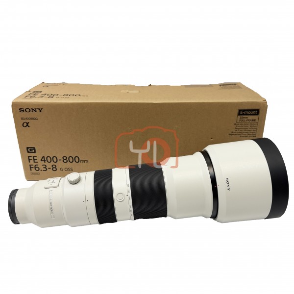 [USED-PJ33] Sony 400-800mm F6.3-8 G OSS FE, 99% Condition Like New (S/N:1804521)