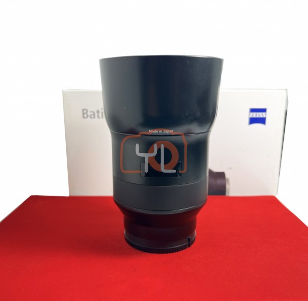[USED-PJ33] Zeiss 85MM F1.8 Batis (Sony) , 80% Like New Condition (S/N:60018331)