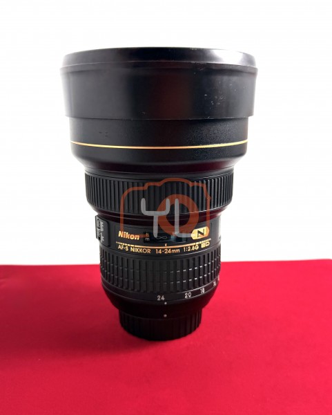 [USED-PJ33] Nikon 14-24mm F2.8 G AFS , 90% Like New Condition (S/N:592581)
