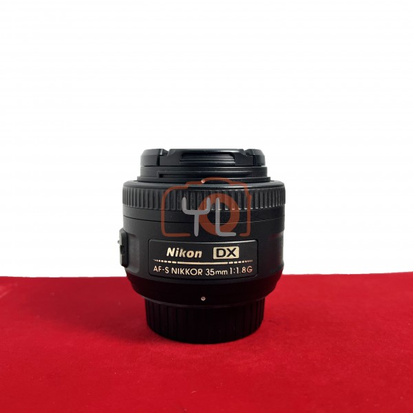 [USED-PJ33] Nikon 35mm F1.8 G DX AFS, 85% Like New Condition (S/N:3476179)