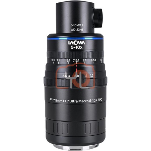 Laowa Aksen 17.5mm f1.7 5-10x Ultra Macro APO Lens with Coaxial Illumination (L Mount)
