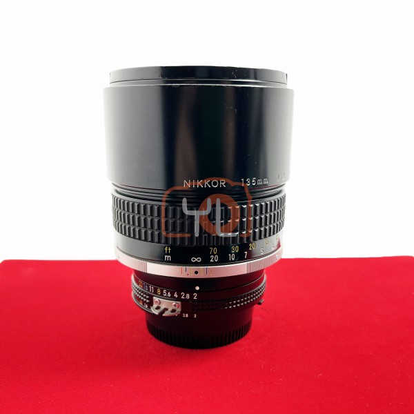 [USED-PJ33]  Nikon 135mm F2 AIS , 90% Like New Condition (S/N:210701)