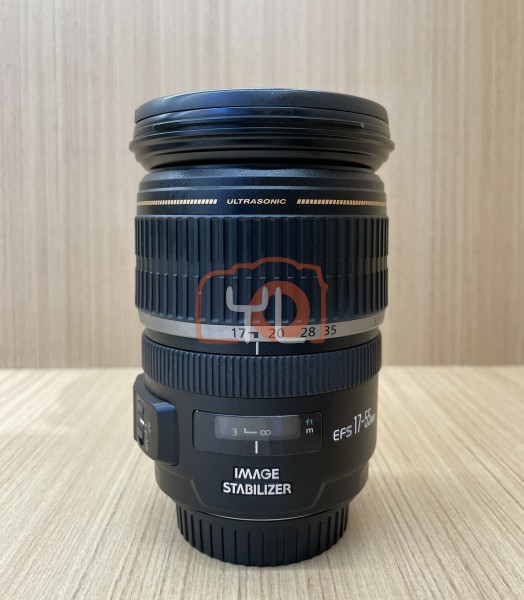 [USED @ IOI CITY]-CANON EF-S 17-55mm F2.8 IS USM Lens,90% Condition Like New,S/N:86301135