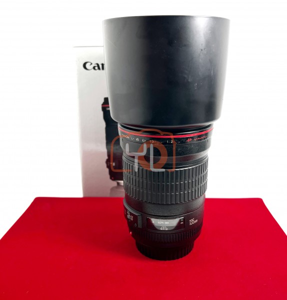 [USED-PJ33] Canon 135mm F2 L USM EF , 80% Like New Condition (S/N:255278)