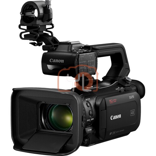 Canon XA70 UHD 4K30 Camcorder - Free Canon BP-820 Battery +  Sennheiser MKE 200 Kit