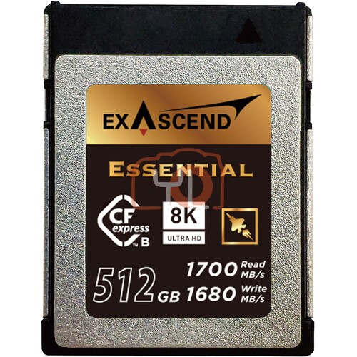 Exascend 512GB CFE4 Series CFexpress Type B Memory Card