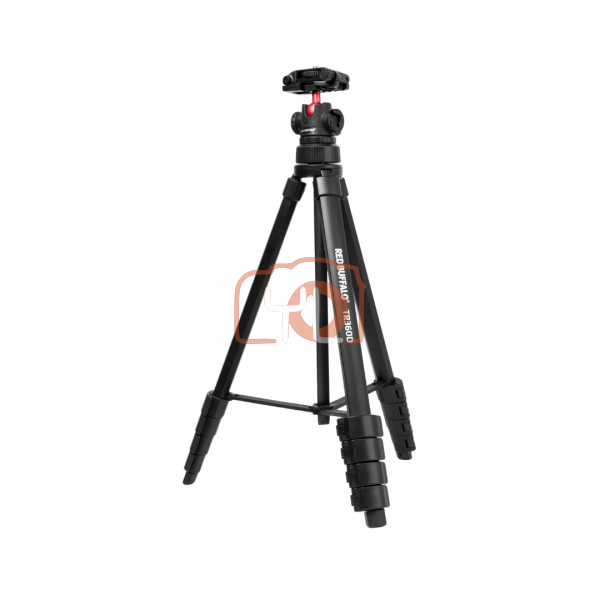 Red Buffalo TR360D Extra Height Aluminium Tripod with Ball Head Compact-Fold Tripod