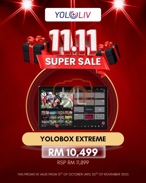 YoloLiv YoloBox Extreme All-in-One Multi-Cam Livestreaming and Switching System