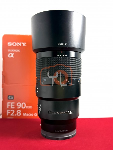 [USED-PJ33] Sony 90mm F2.8 G Macro OSS FE, 95% Condition Like New (S/N:1986212)