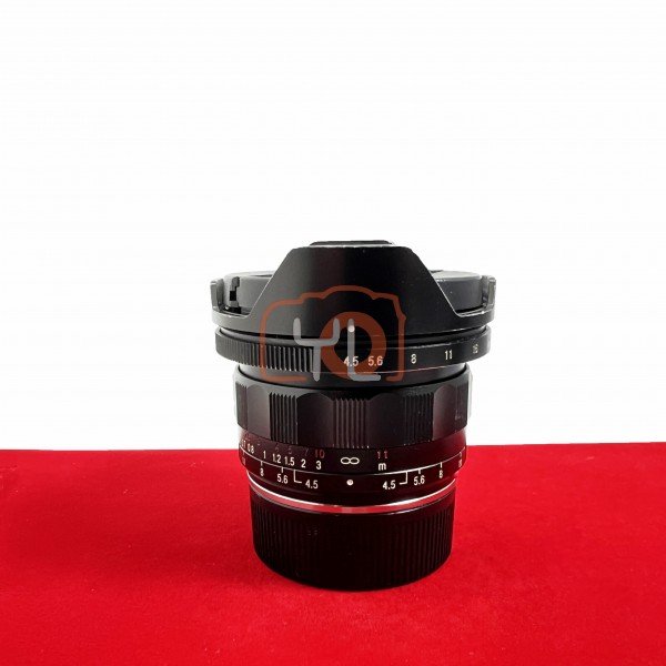 [USED-PJ33] Voigtlander 15mm F4.5 III Super Wide Heliar VM (Leica M), 80% Like New Condition (S/N:8541777)