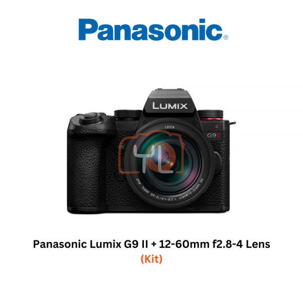 Panasonic Lumix G9 II +12-60mm f2.8-4 Lens - FREE SANDISK 64GB EXTREME PRO SD CARD And Sandisk Extreme 1TB SSD V2  E61 Redeem Online at https://bit.ly/LumixRaya24