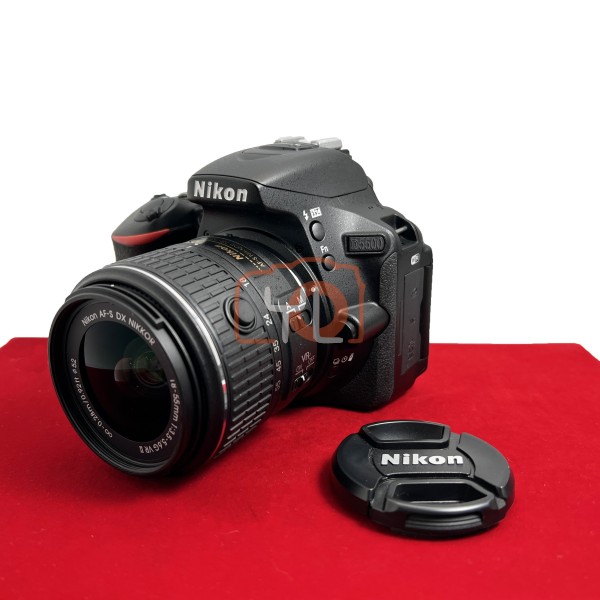 [USED-PJ33] Nikon D5500 Kit 18-55mm F3.5-5.6 G DX VR II AFS (SC:2000), 95% Like New Condition (S/N:6711354)